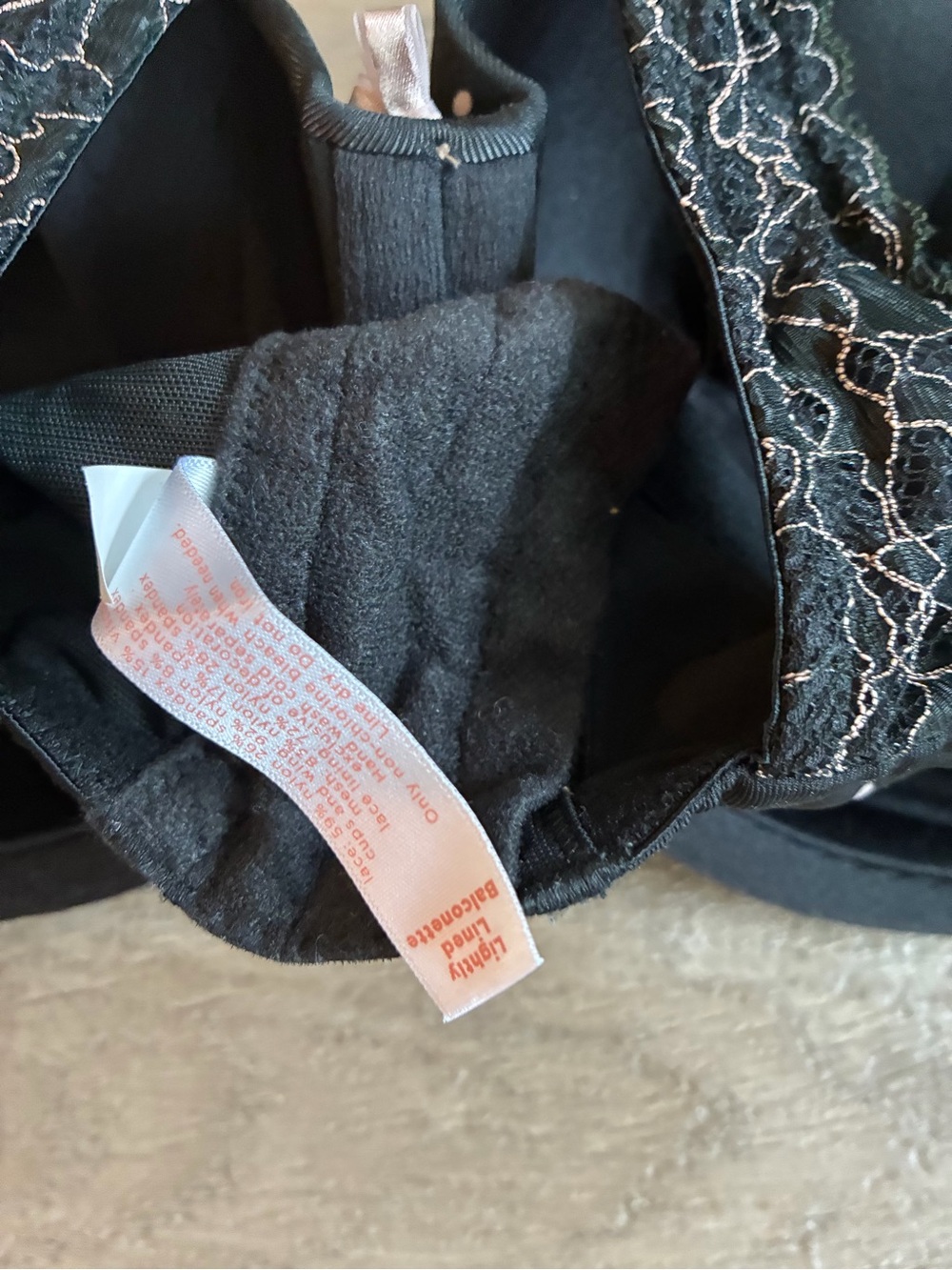 Cacique Polka Dot Bow Lightly Lined Balconete Bra - Picture 7 of 8